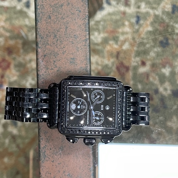 Michele Deco Noir Black Diamonds Chronograph MW06A02E1937 - Picture 8 of 8